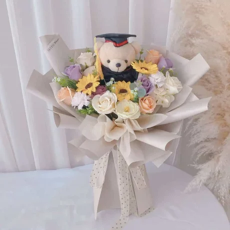 Windy Graduation (Soap Flower)