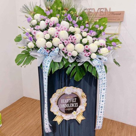 seven florist cherish condolences flower