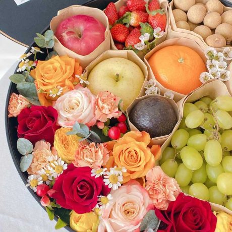 seven florist flower fruits gift box 02a