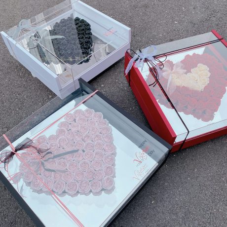Premium Mirror Flower Box