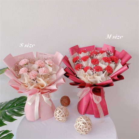 Carnation Bouquet {Soap Flower}