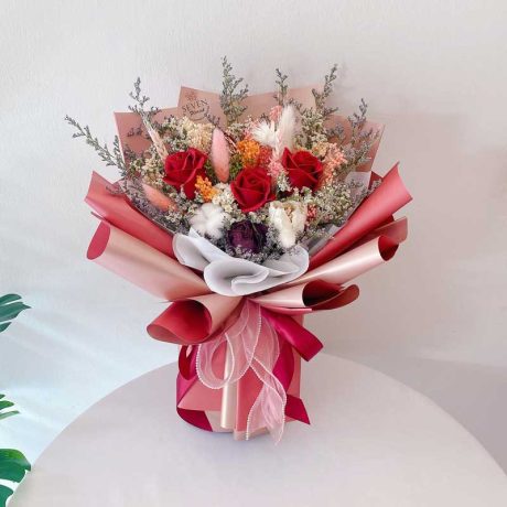 seven florist soap flower lilian 02a