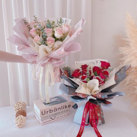 seven florist timeless rose bouquet