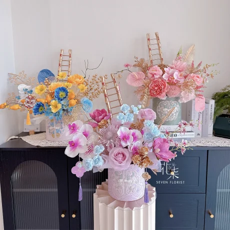seven florist steps of prosperity pink 04